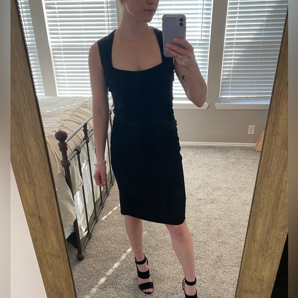 L’AGENCE Black Cocktail Dress
